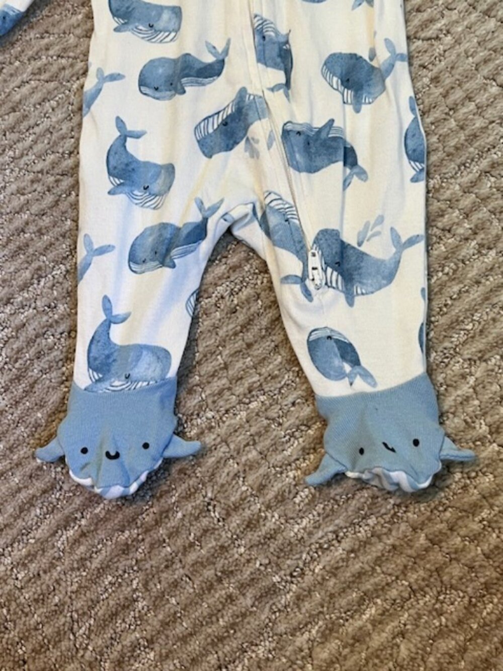 Old Navy Whale Onesie - Picture 4 of 4